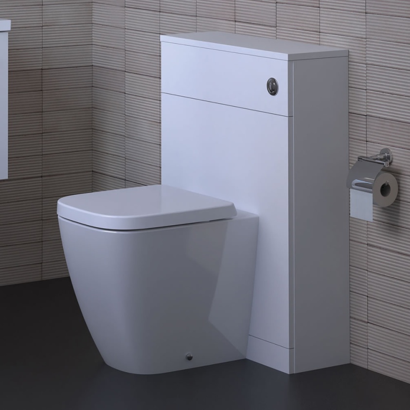 Lifestyle image of Ideal Standard i.Life S Matt White Compact WC Unit & Dual-Flush Cistern